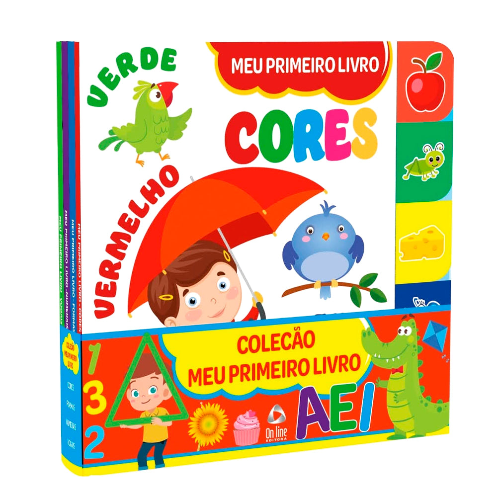 Coleção Meu Primeiro Livro | Kit com 4 Livros