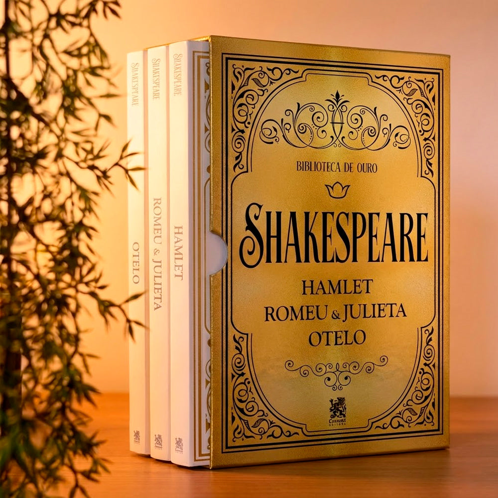Biblioteca de Ouro | Shakespeare | Box com 3 Livros | William Shakespe ...