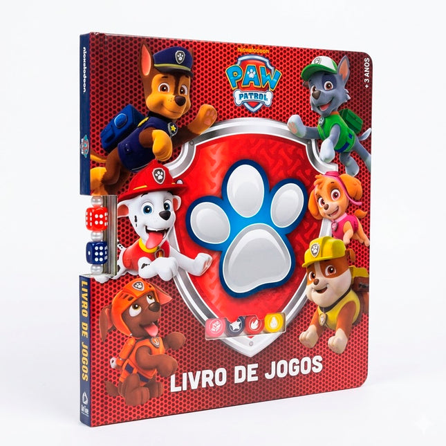 Patrulha Canina | Livro de Jogos | Capa Dura