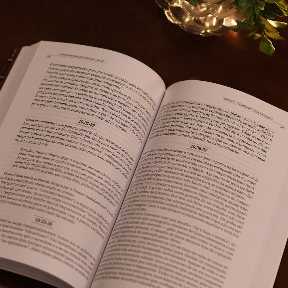 Comentário Bíblico Swindoll | Lucas | Charles R. Swindoll