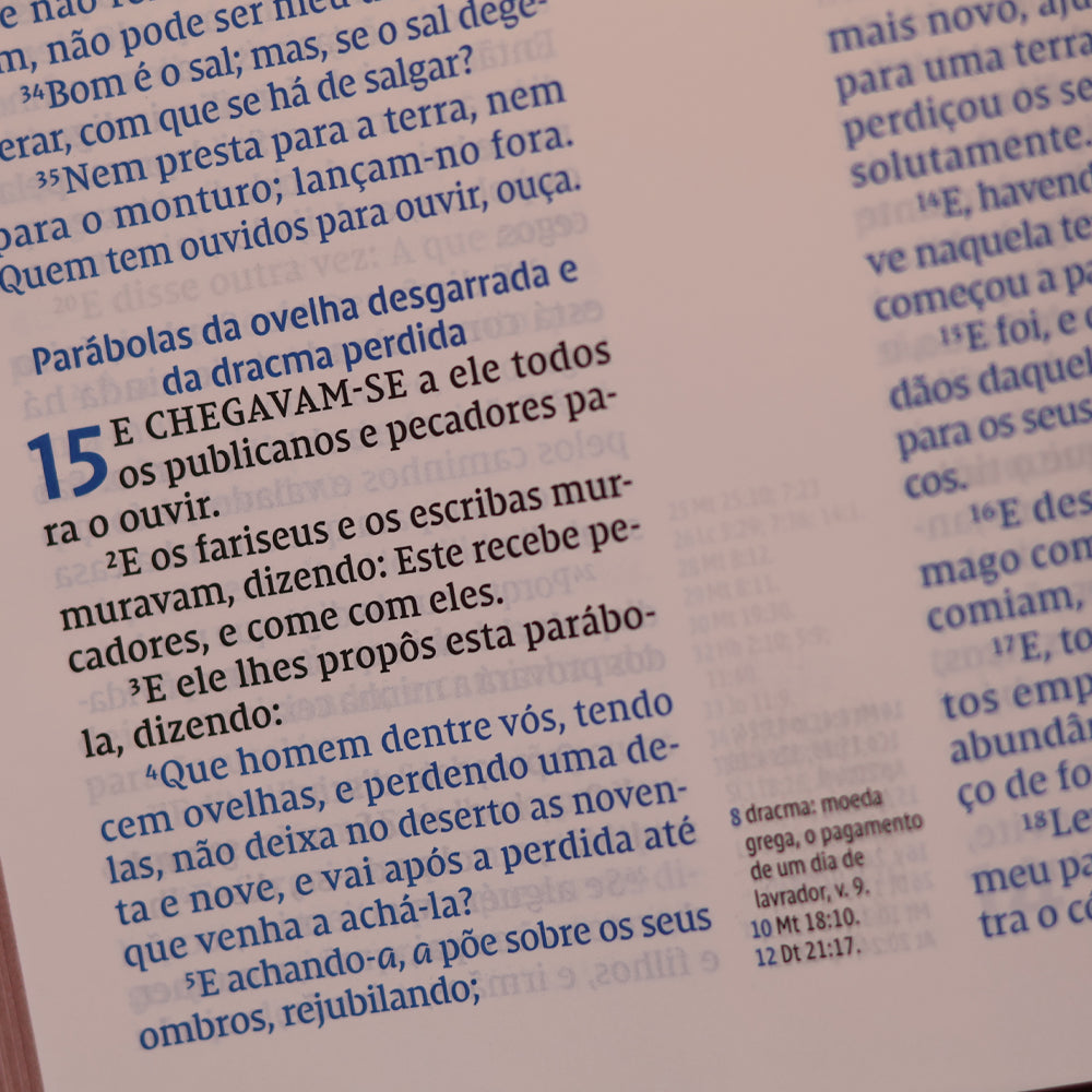 Bíblia Sagrada | ACF | Premier Collection | Couro Legítimo Mostarda