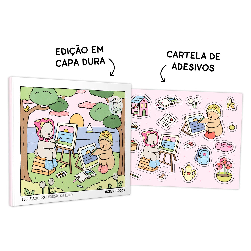 Bobbie Goods | Livro de Colorir | Isso e Aquilo | Capa Dura