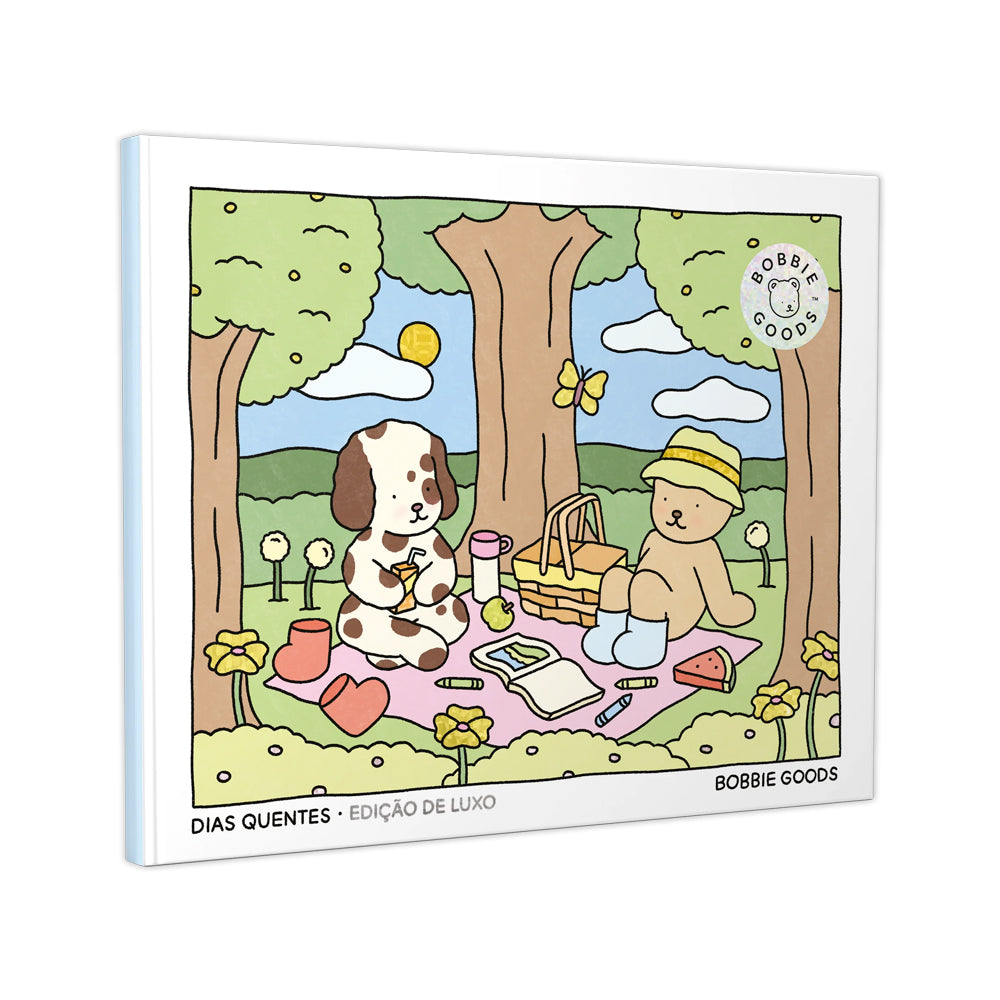 Bobbie Goods | Livro de Colorir | Dias Quentes | Capa Dura