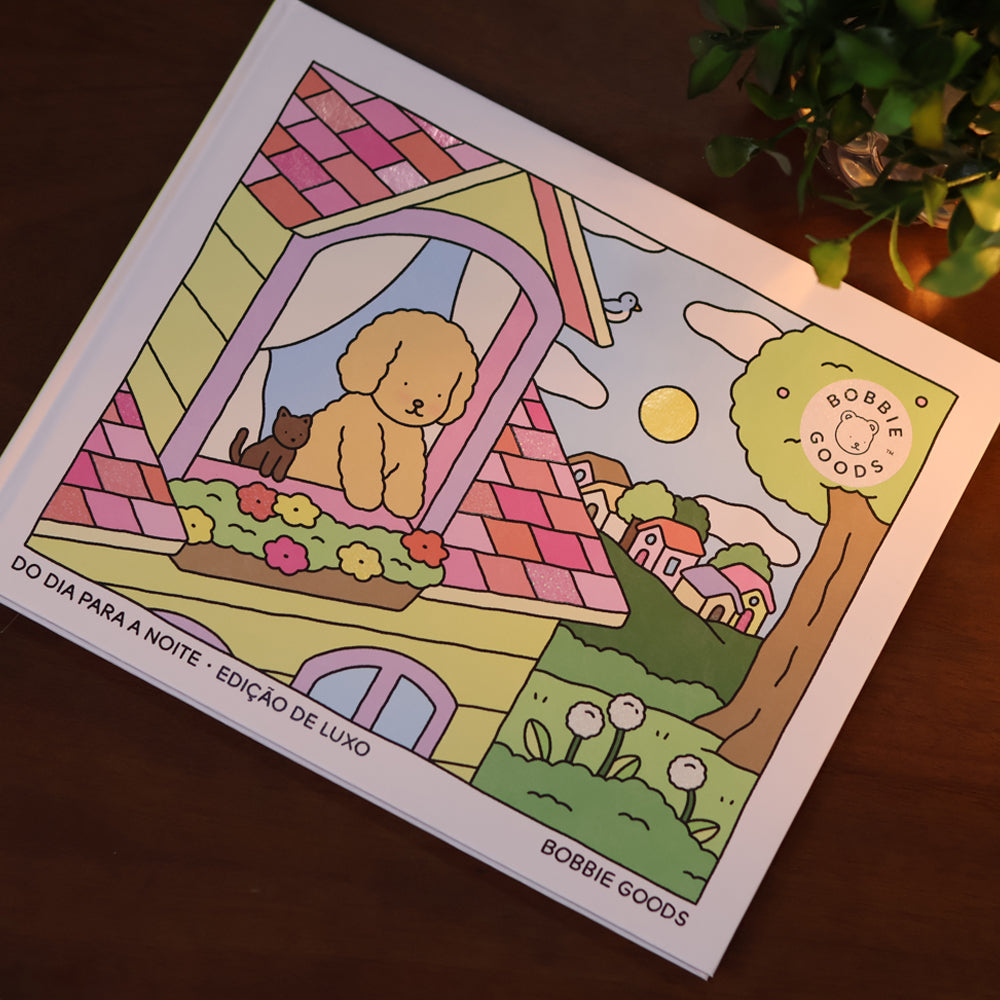 Bobbie Goods | Livro de Colorir | Do Dia Para a Noite | Capa Dura