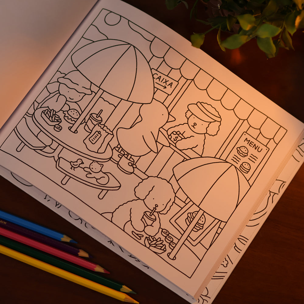 Bobbie Goods | Livro de Colorir | Do Dia Para a Noite | Capa Dura