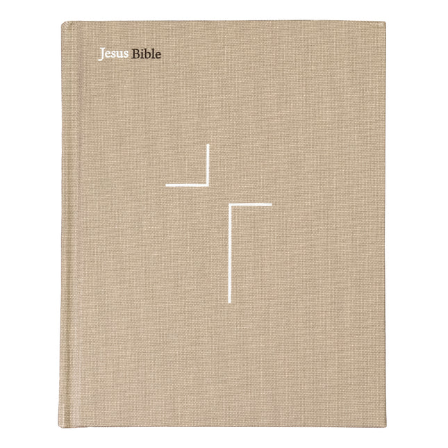 Jesus Bible | NVI | Espaço Para Anotações | Leitura Perfeita | Tecido Sobre Capa Dura Cinza