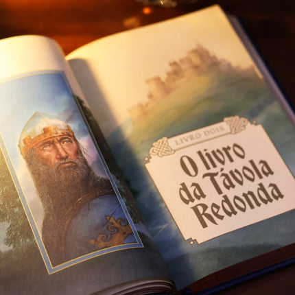 Box o Grande Livro do Rei Artur e Dos Cavaleiros da Távola Redonda | Feéria Antiga | John Matthews