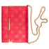 Bíblia Pocket | NVI | Leitura Perfeita | Capa Luxo Carteira Rosa com Corrente