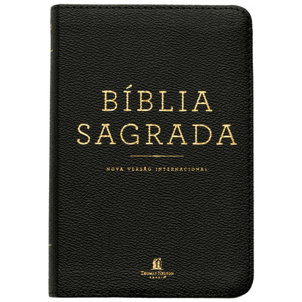 Bíblia Pocket | NVI | Leitura Perfeita | Capa Luxo Preta