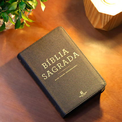 Bíblia Pocket | NVI | Leitura Perfeita | Capa Luxo Preta