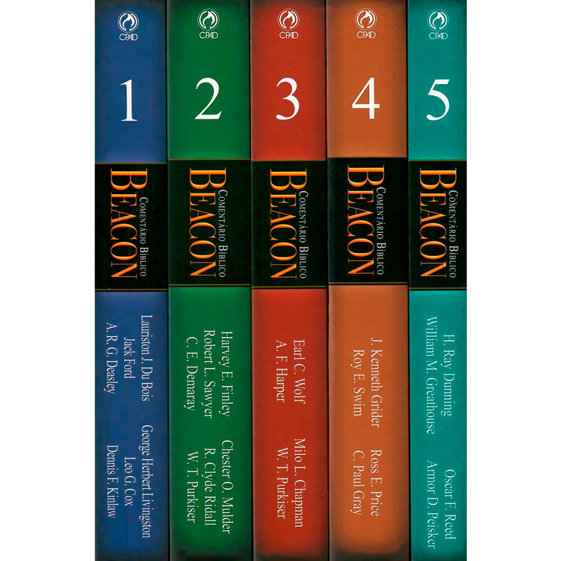 Box Comentário Bíblico Beacon | Antigo Testamento 5 Volumes (Brochura)