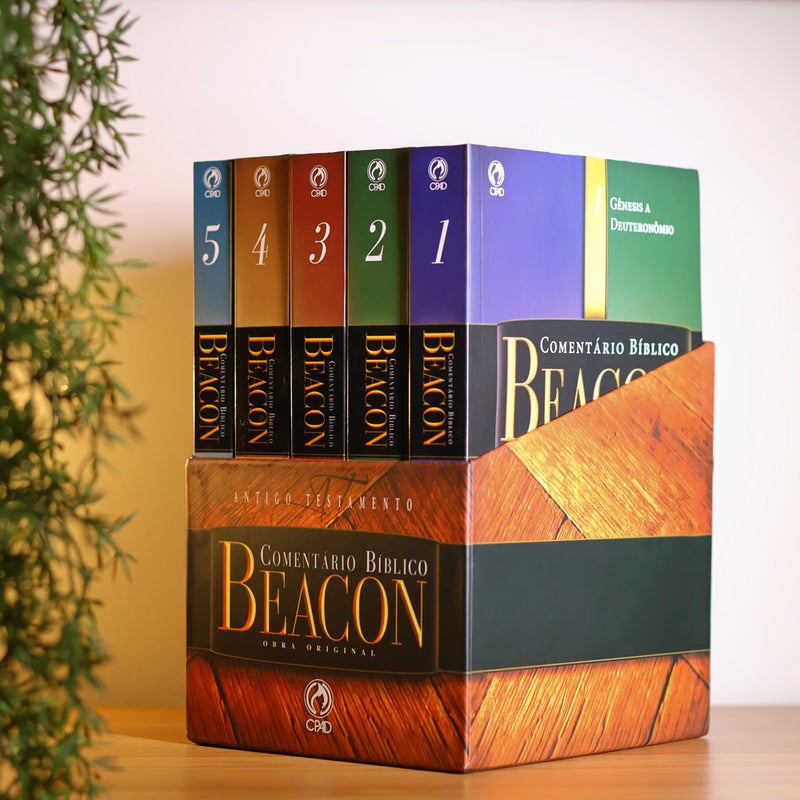 Box Comentário Bíblico Beacon | Antigo Testamento 5 Volumes (Brochura)