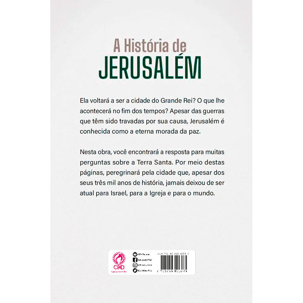 A História de Jerusalém | Claudionor de Andrade