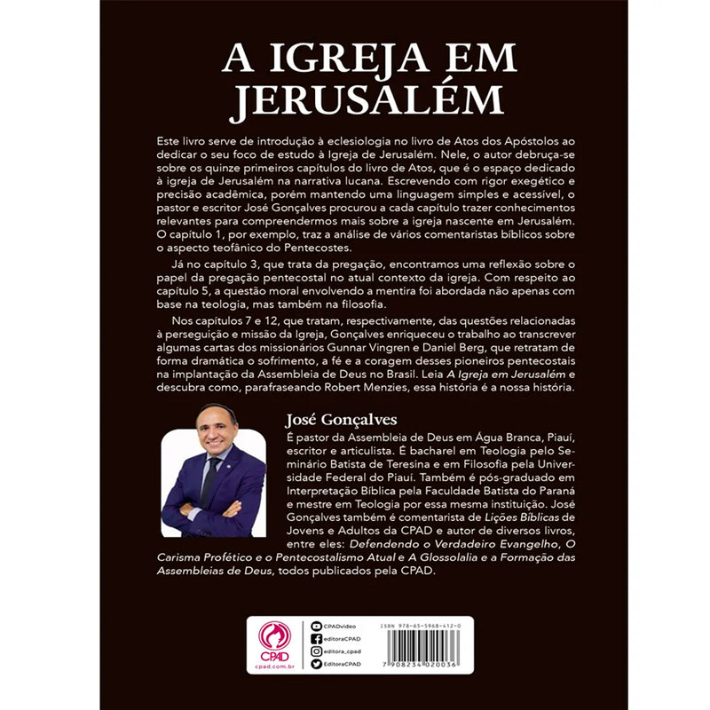 A Igreja em Jerusalém | José Gonçalves