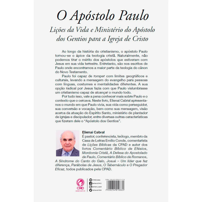 O Apóstolo Paulo | Elienai Cabral