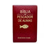 Bíblia Do Pescador De Almas | Média Luxo Vinho