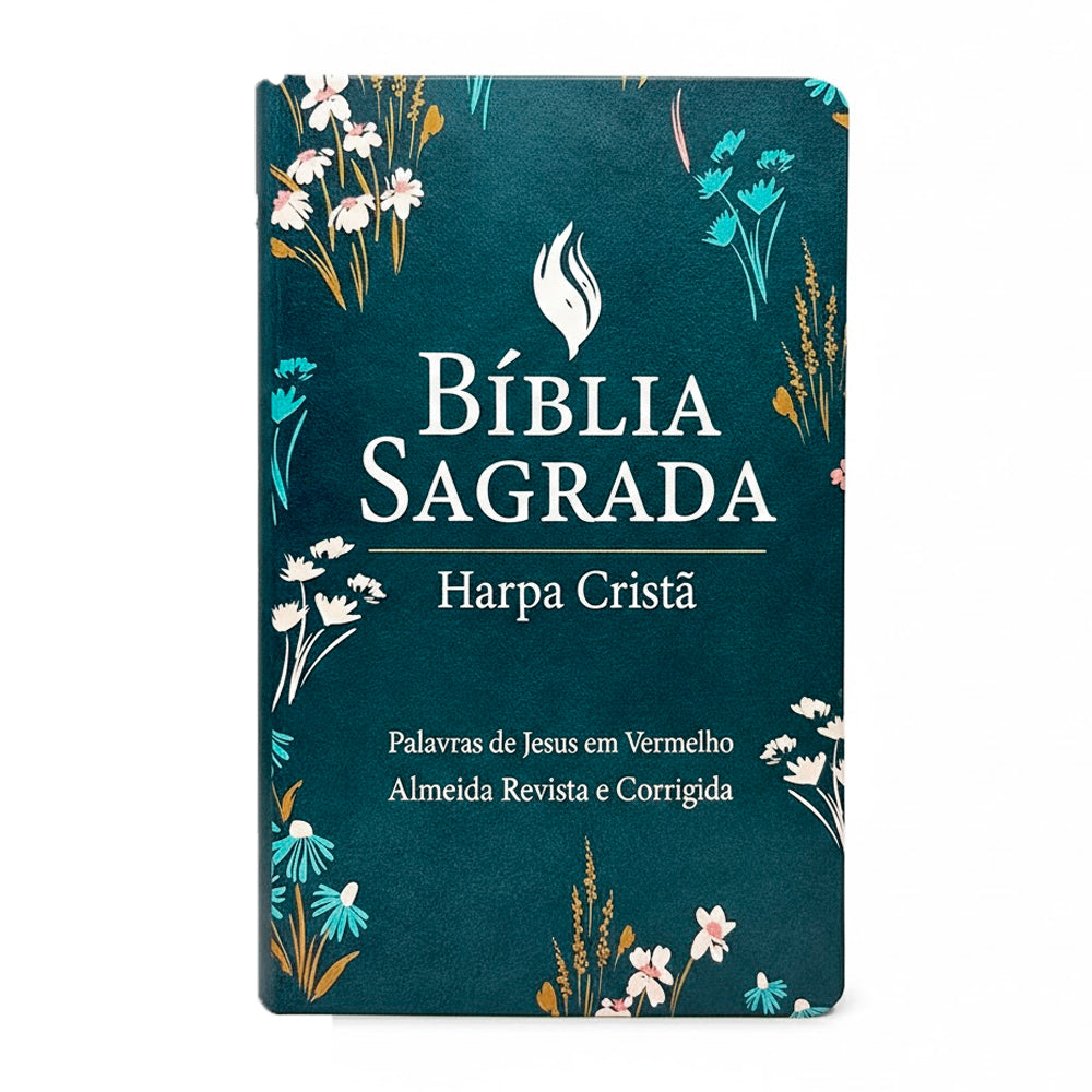 Bíblia Sagrada | ARC | Com Harpa Cristã | Verde Escuro
