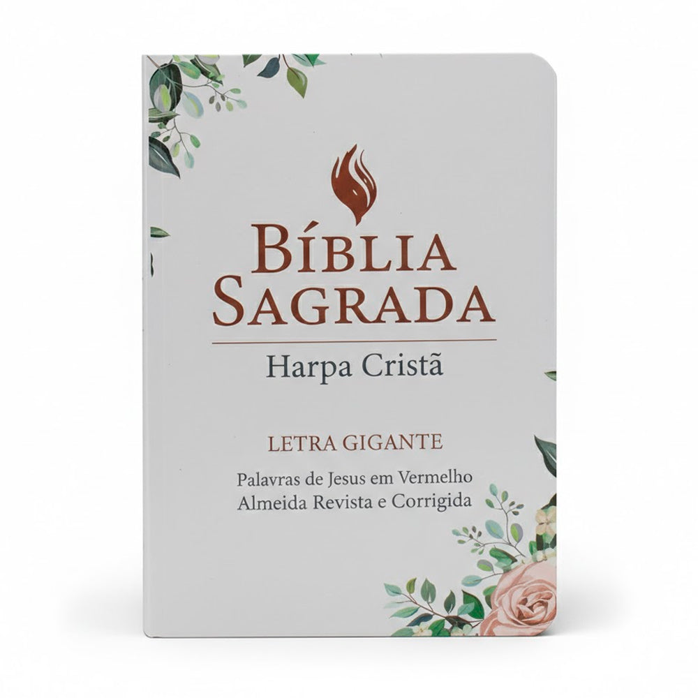 Bíblia Sagrada | ARC | Letra Gigante com Harpa Cristã | Capa Dura