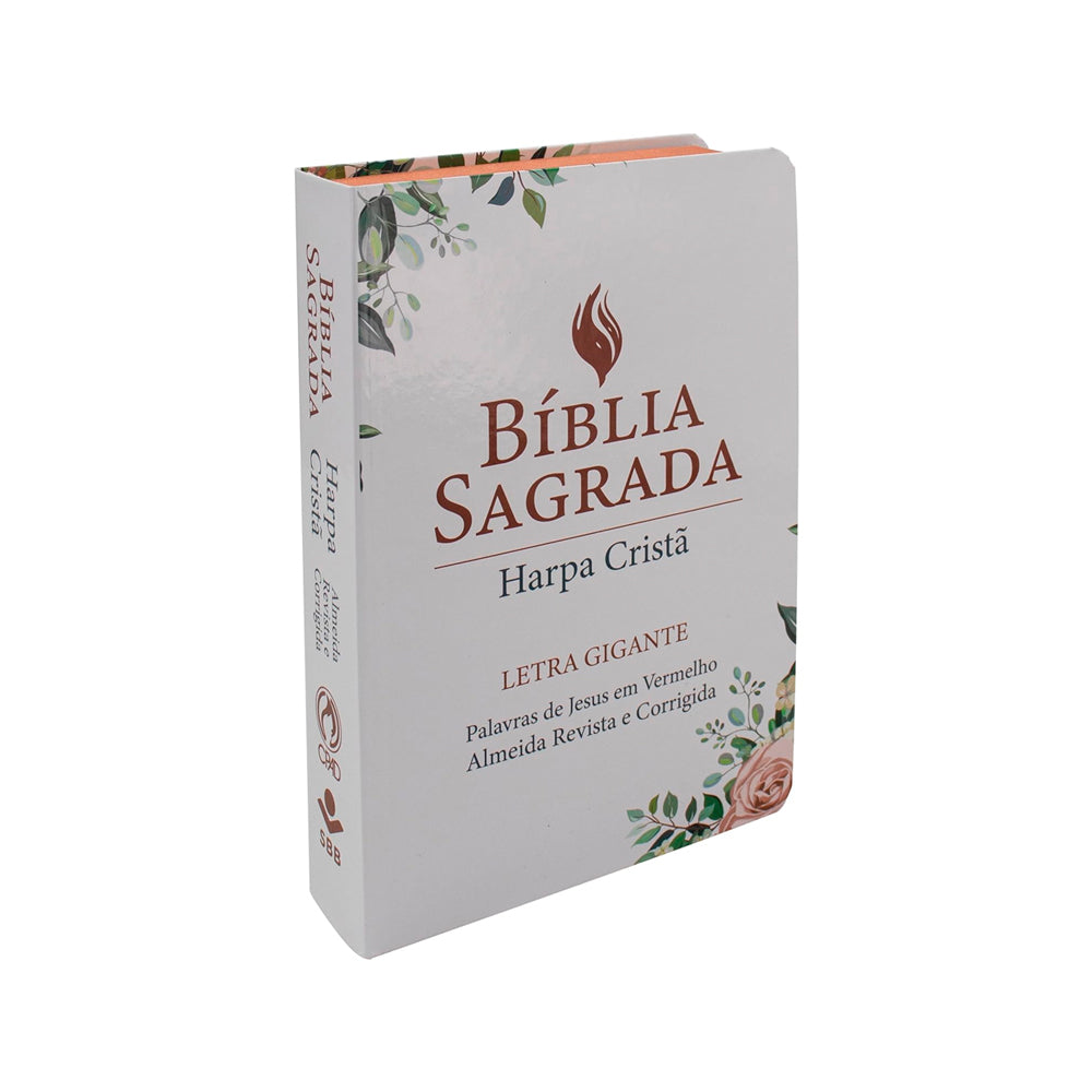 Bíblia Sagrada | ARC | Letra Gigante com Harpa Cristã | Capa Dura