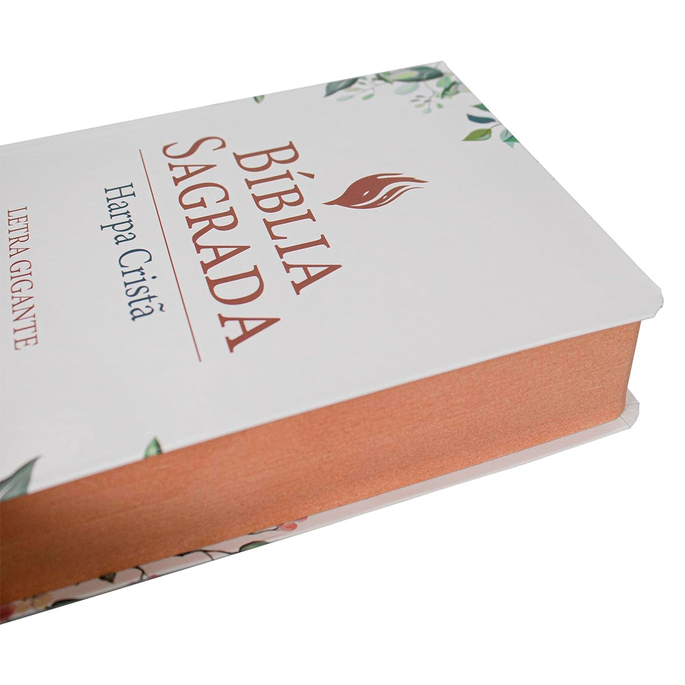 Bíblia Sagrada | ARC | Letra Gigante com Harpa Cristã | Capa Dura