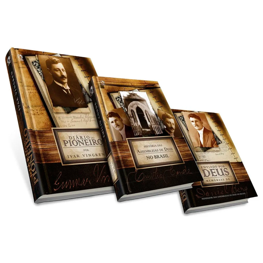 Coleção Pioneiros Pentecostais | 3 Volumes