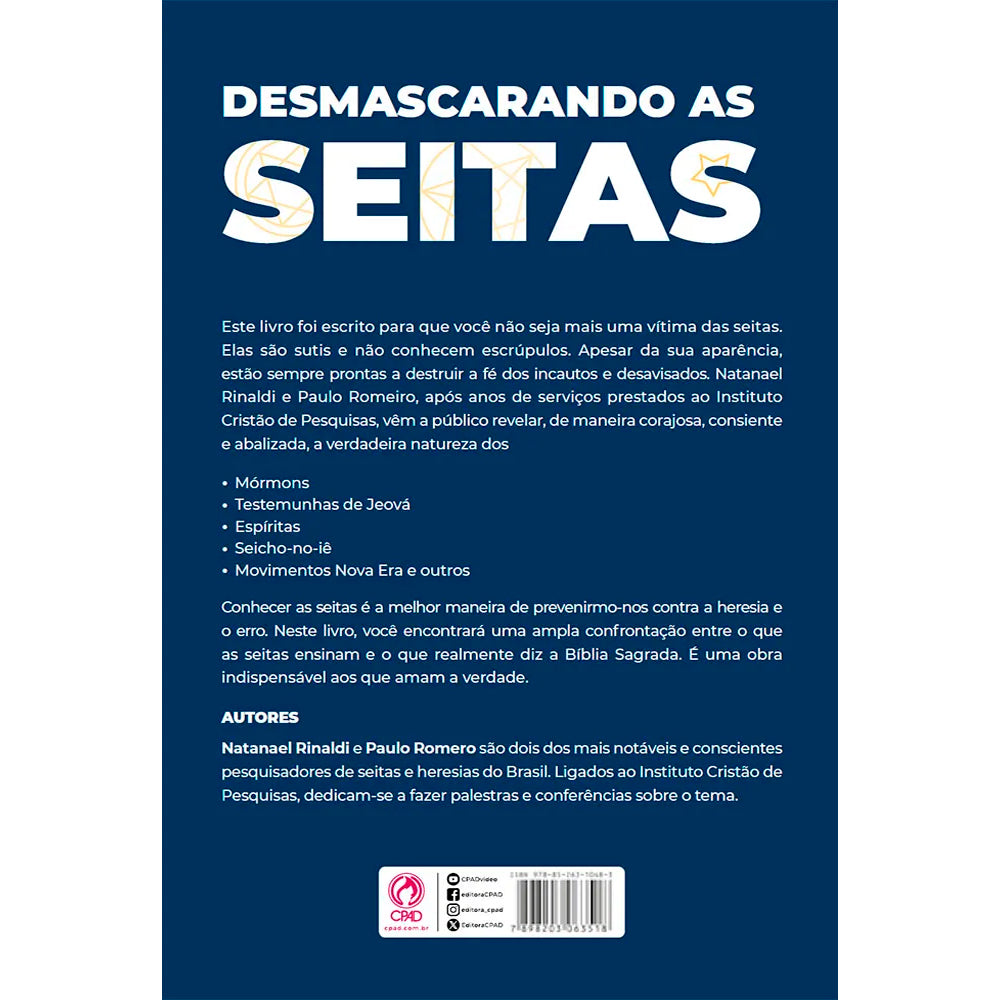 Desmascarando as Seitas | Natanael Rinaldi e Paulo Romeiro