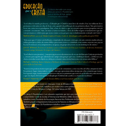 Educação Que É Cristã | Lois E. Lebar