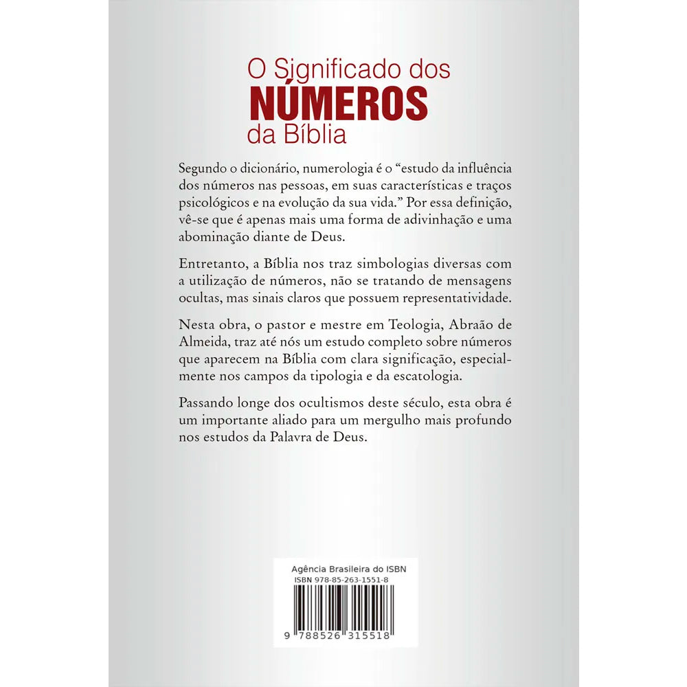 O Significado dos Números da Bíblia | Abraão de Almeida