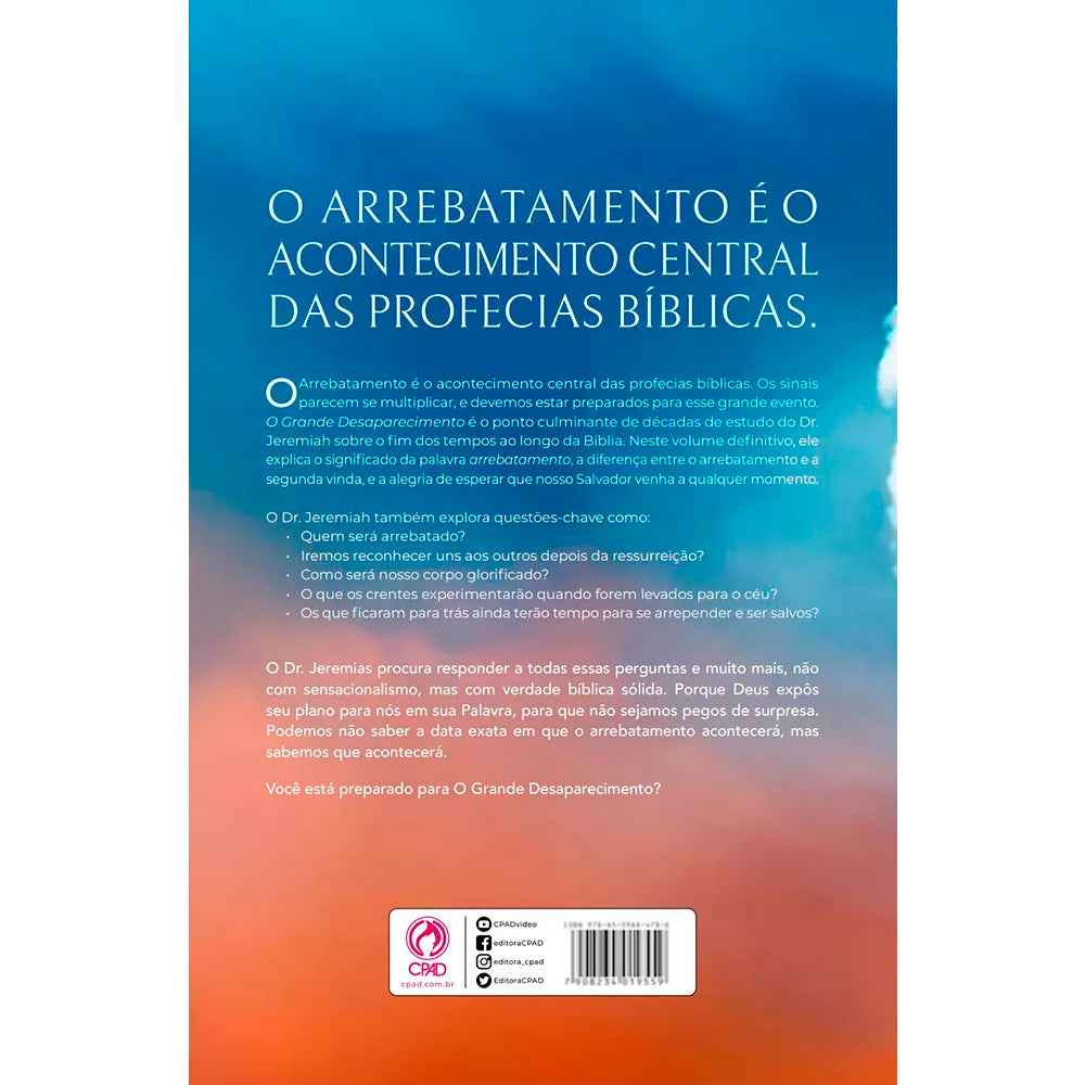 O Grande Desaparecimento | David Jeremiah