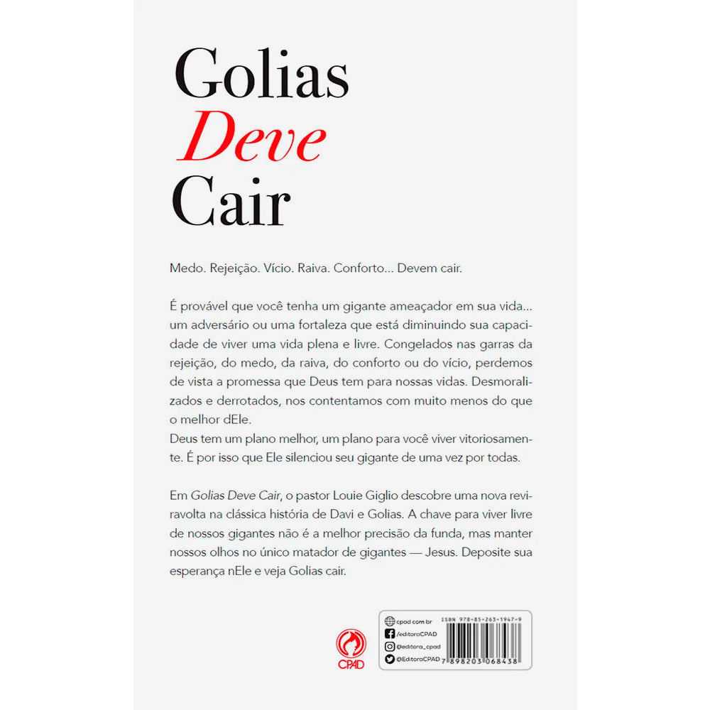 Golias Deve Cair | Louie Giglio