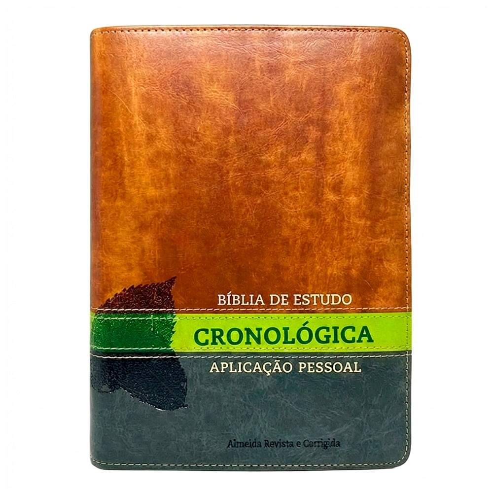 Bíblia de Estudo em Ordem Cronológica Aplicação Pessoal | ARC | Letra ...