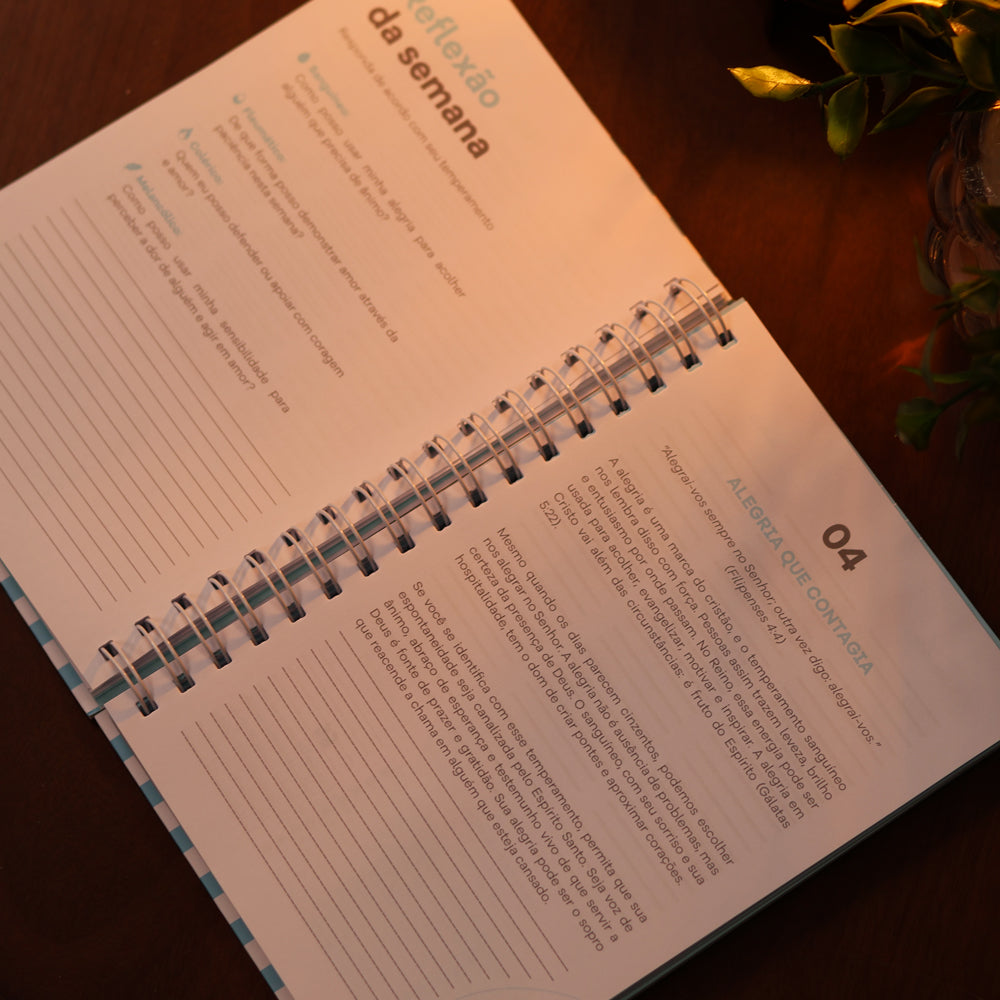 Planner Devocional Temperamentos | Cereja