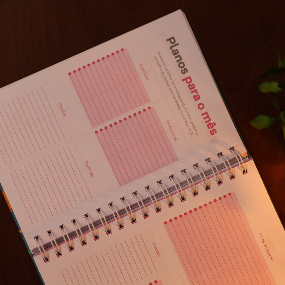 Planner Devocional Temperamentos | Flores
