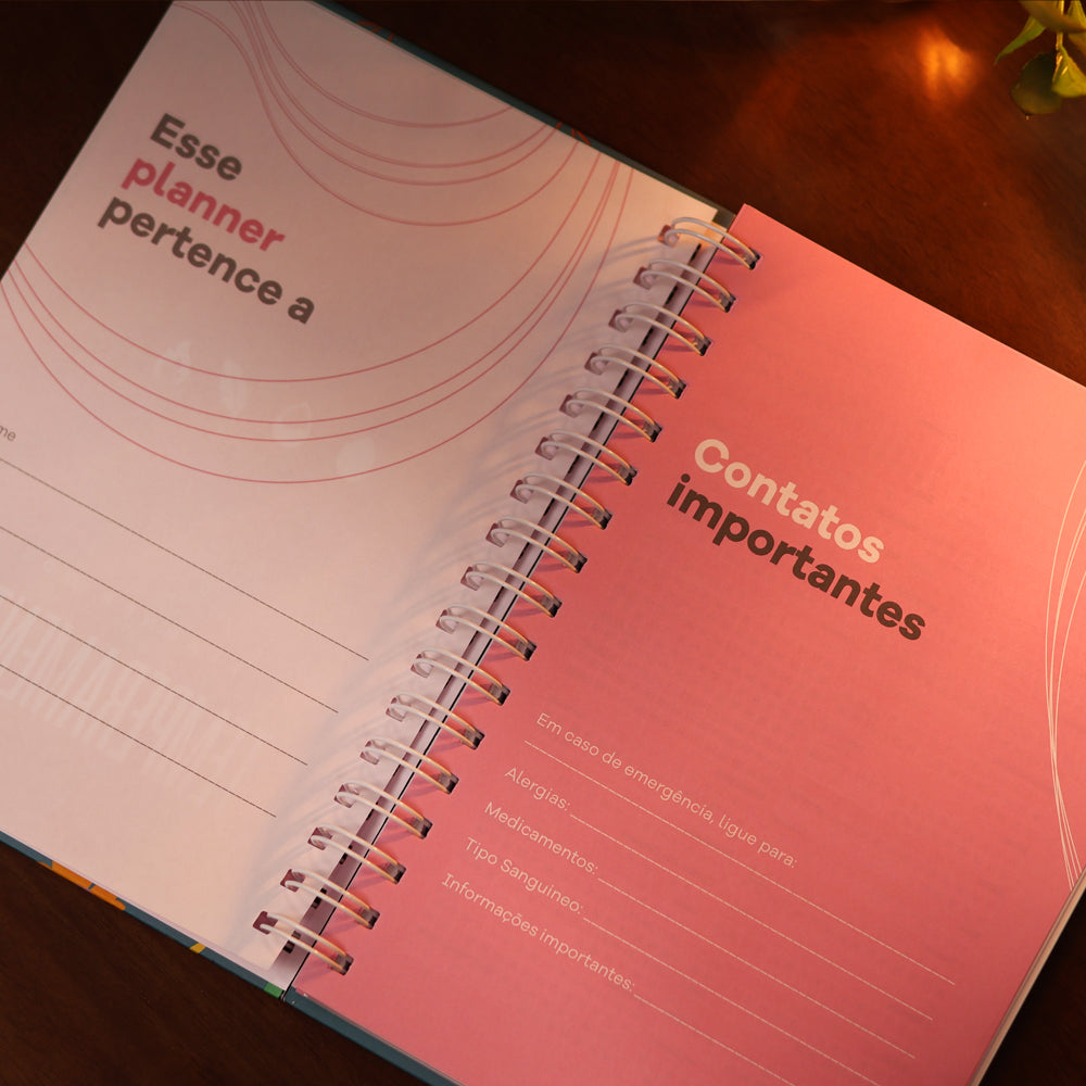 Planner Devocional Temperamentos | Flores