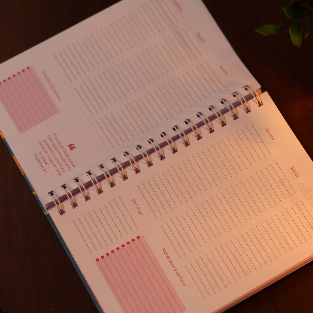 Planner Devocional Temperamentos | Flores