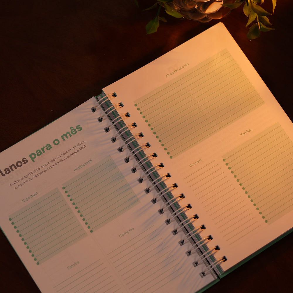 Planner Devocional Temperamentos | Tiffany