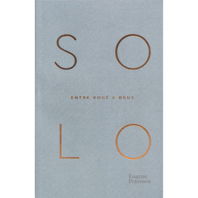 Devocional Solo | Eugene Peterson | Capa Brochura