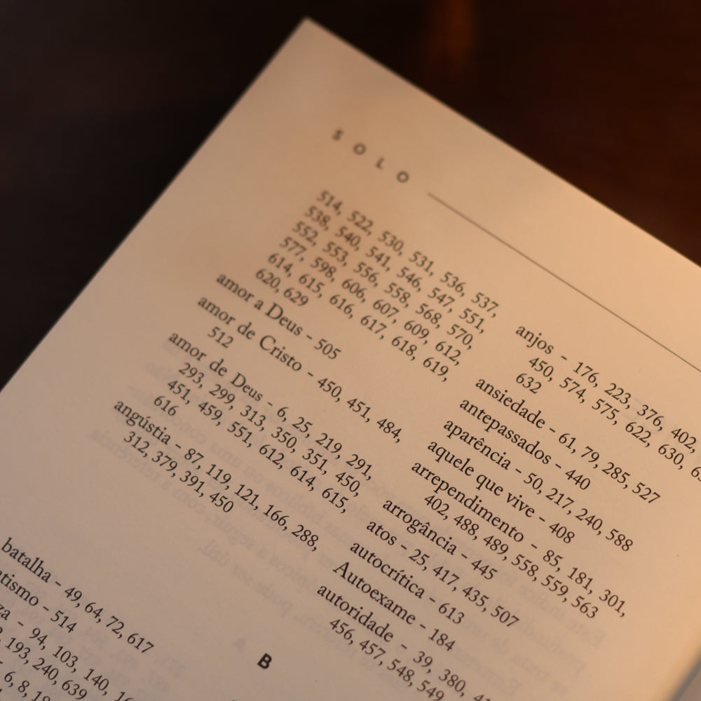 Devocional Solo | Eugene Peterson | Capa Brochura