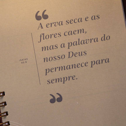 Amo a Tua Lei | Dia a Dia Com a Palavra | Terracota
