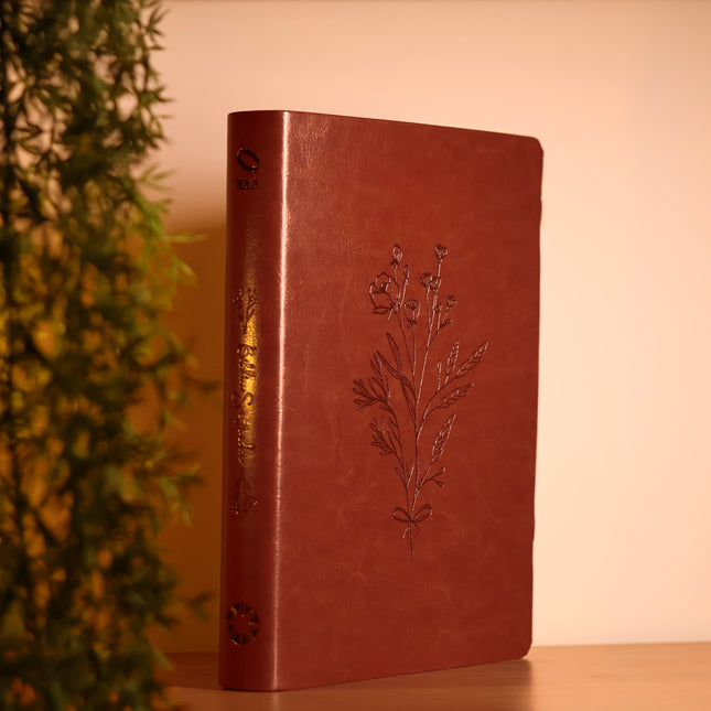 Bíblia Sagrada Virtuosa | NAA | Letra Grande | Capa Luxo Marrom