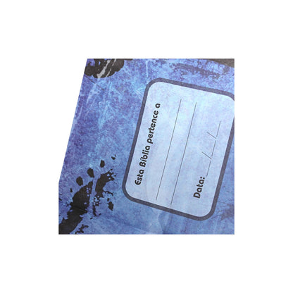 Bíblia de Estudo Plenitude para Jovens | Letra Normal | NTLH | Capa Couro Cinza Escuro