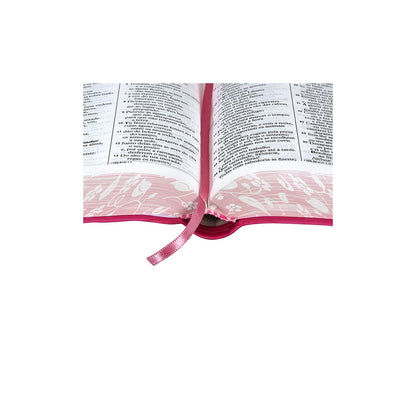 Bíblia Sagrada | Letra Grande | ARA | Capa Pink Florida