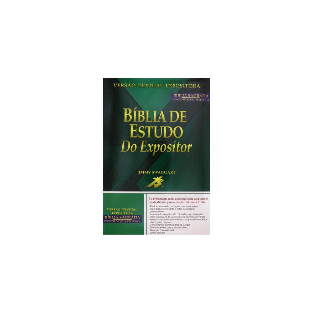 Bíblia De Estudo do Expositor | Letra Normal | NVTE | Capa Preta