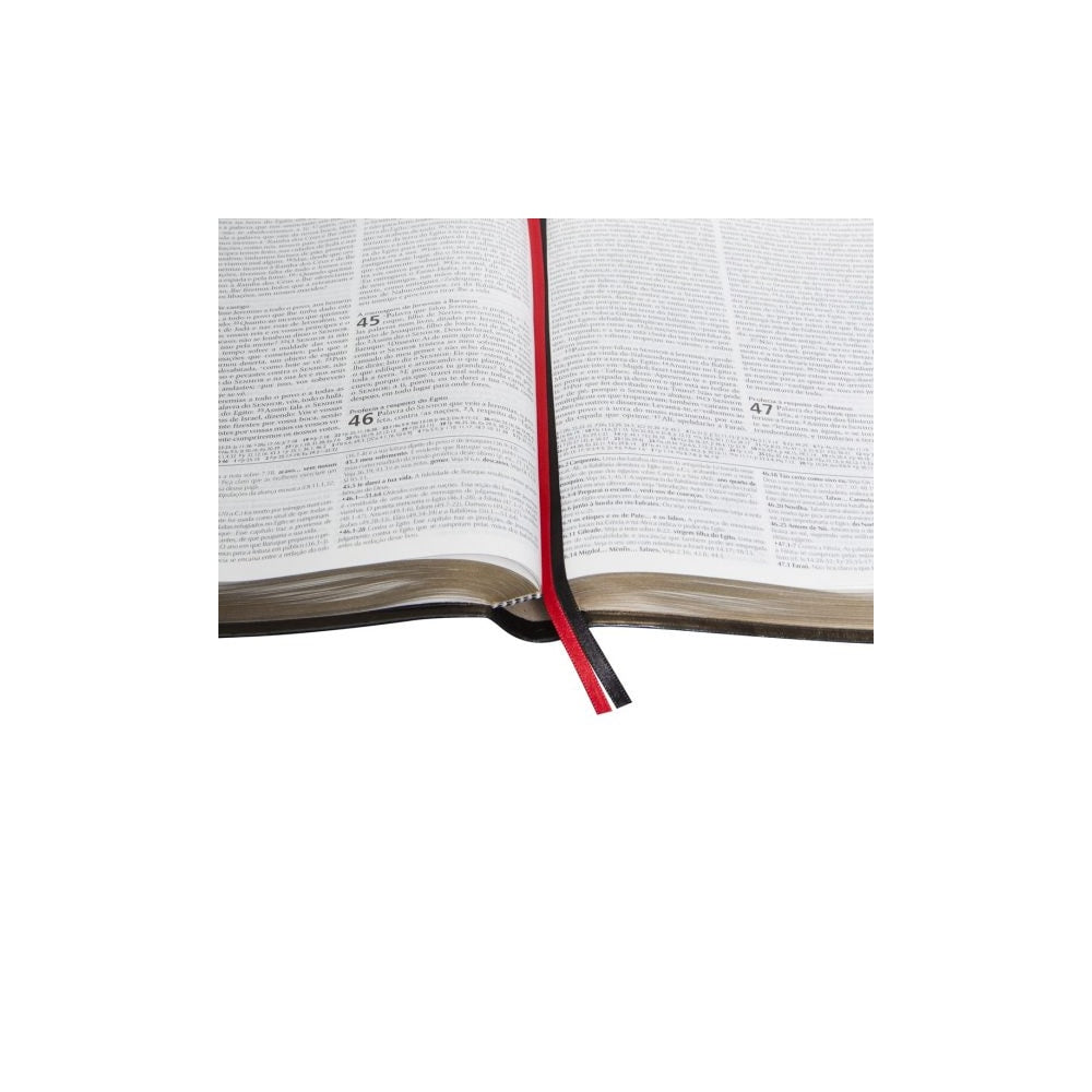 Bíblia de Estudo de Genebra | Letra Normal | ARA | Capa Preta Nobre