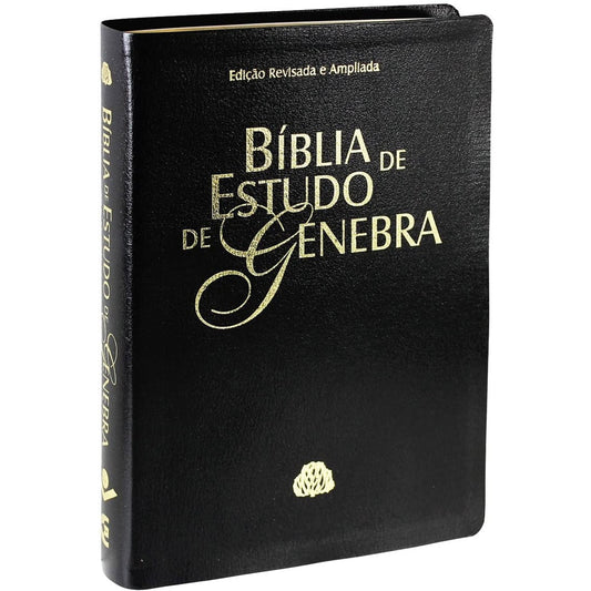 Bíblia de Estudo de Genebra | Letra Normal | ARA | Capa Preta Nobre