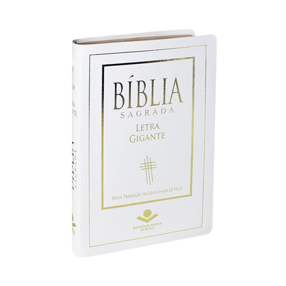 Bíblia Sagrada | Letra Gigante | NTLH | Capa Branca Luxo