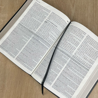 Bíblia de Estudo Matthew Henry | Letra Normal | ARC | Capa Preta Luxo