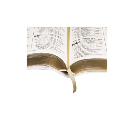Bíblia Sagrada | Letra Gigante | ARA | Capa Branca Luxo | c/ Índice
