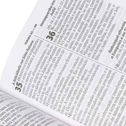 Bíblia Sagrada | Letra Gigante | ARA | Capa Pink Luxo | Floral