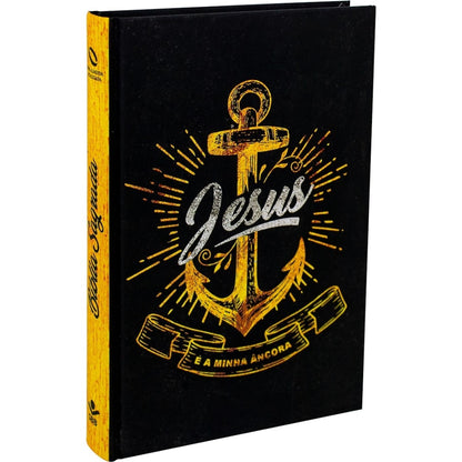 Bíblia Jesus é Minha Ancora | Letra Normal | NAA | Capa Dura